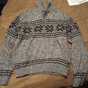 Chaps boys winter snowflake sweater